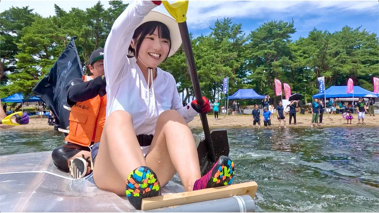 全然進まない大接戦！爆笑の末に感動ゴールｗ【青森・小川原湖】