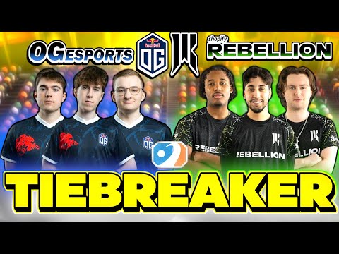 MOST INTENSE TIEBREAKER EVER!! OG ESPORTS VS SHOPIFY REBELLION WHO MAKES THE LONDON MAJOR?