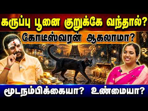 கருப்பு பூனை குறுக்கே வந்தால் கோடீஸ்வரன் ஆகலாமா? | உண்மையா? மூடநம்பிக்கையா? | Ramya CMS
