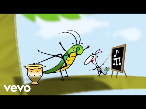 Piccolo Coro dell'Antoniano - La cicala latina (Cartoon)