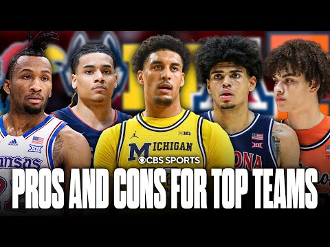 Biggest Pros and Cons for contenders ahead of March Madness 👀: Arizona, Michigan, UCONN, & MORE