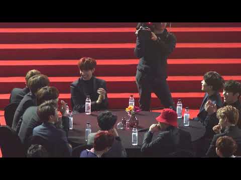 180214 가온 가수석 "고장환씨와 함께하는 오케이~!" 세븐틴 SEVENTEEN 직캠 FOCUS