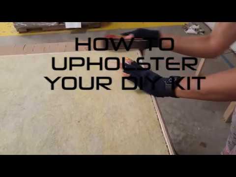 Acoustimac DIY Upholstery Instructions
