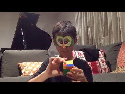 Christopher is solving the Rubik's Cube blindfolded