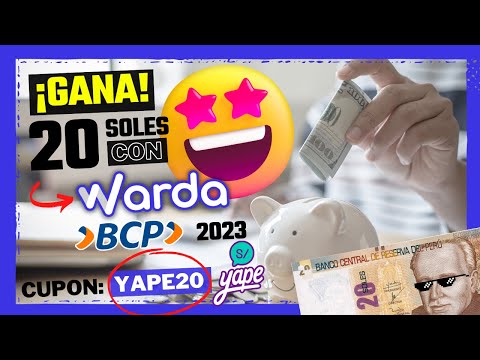🎁 YAPE te REGALA 20 SOLES con WARDA del BCP | PROMOCION Bono 2023