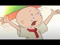 Caillou Doesn T Want To Go To School Caillou Cartoon