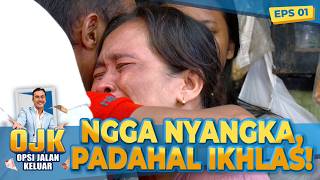 MENGHARUKAN😭 Keikhlasan Ibu Siti Buat Tim OJK Berikan Jalan Keluar | OPSI JALAN KELUAR | EPS 1 (3/4)