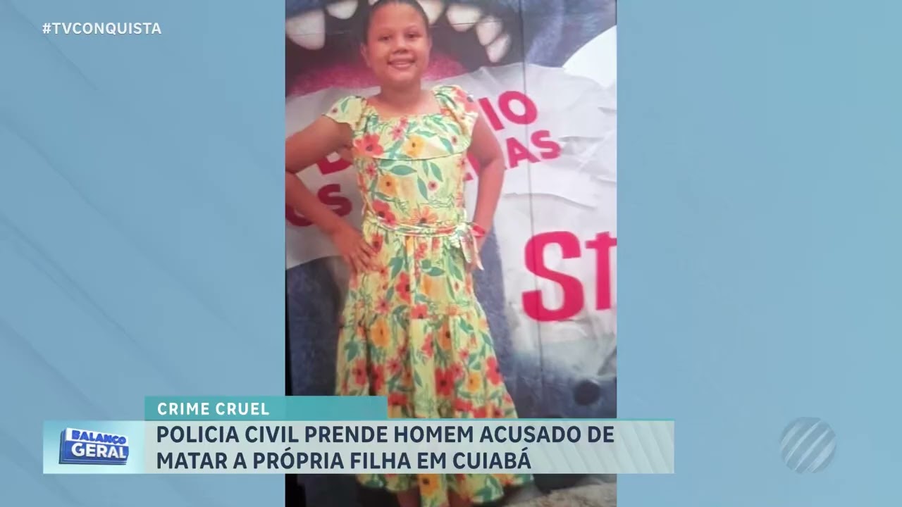 homem acusado de matar a própria filha em Cuiabá