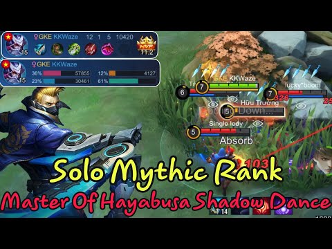 Mobile Legends: Bang Bang | KKWaze | Hayabusa Best Assassin To Play In Solo Mythic Rank