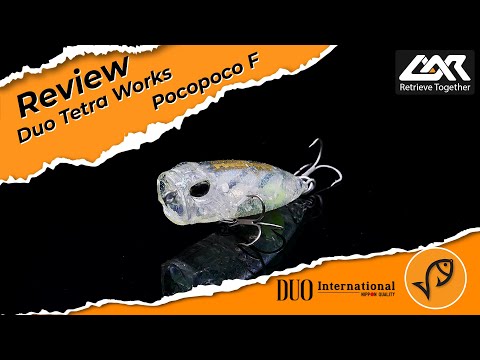 Duo Tetra Works Pocopoco F  ][  Lure Action Review Channel