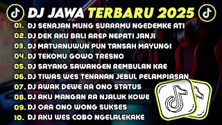 Download lagu DJ JAWA TERBARU 2025 FULL BASS 🎧 DJ SENAJAN MUNG SUARAMU NGEDEMKE ATI  🎶 DJ DEK AKU BALI AREP NEPATI mp3
