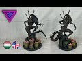 Alien Facehugger 3D Printed Diorama Hogyan Készült Gambody HUN ENG