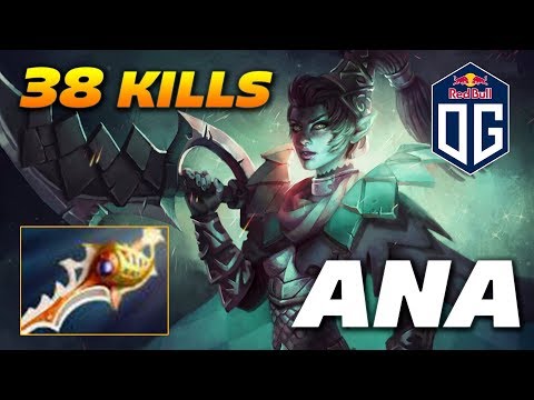 Ana Phantom Assassin - 38 KILLS - Dota 2 Pro Gameplay