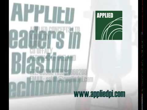 Aérogommeuse Applied 20 Litres - Modèle compact avec réservoir de 20L - Diamètre 260mm et hauteur 820mm_2