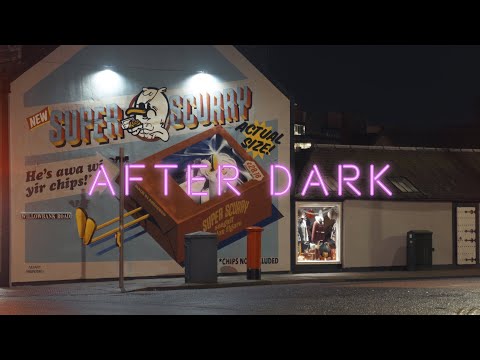 Noční zimní Aberdeen