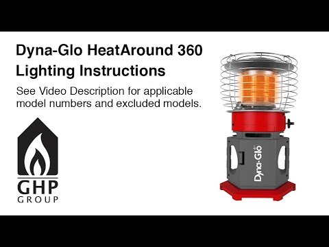 How to Light a Dyna-Glo HeatAround 360 with 20 lb Tank