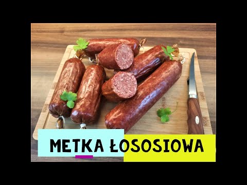Metka Łososiowa, bardzo fajny przepis. Salmon Sausage. Lachswurst