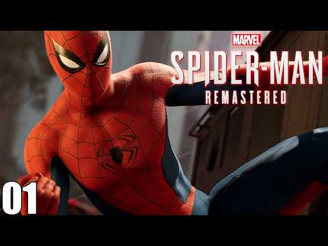 SPIDER-MAN REMASTERED Walkthrough Gameplay Part 1 (Marvel's Spider-Man) - No Commentary