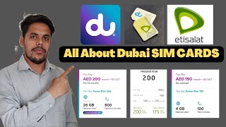 All About Dubai SIM CARDS | Dubai Sim Card Data Plans | Sim at Airport | Hindi