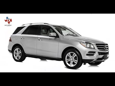 2013 Mercedes-Benz M-Class ML 350 BlueTEC 4MATIC AWD Loaded SUV - 3.0L V6 Turbo Diesel - For Sale