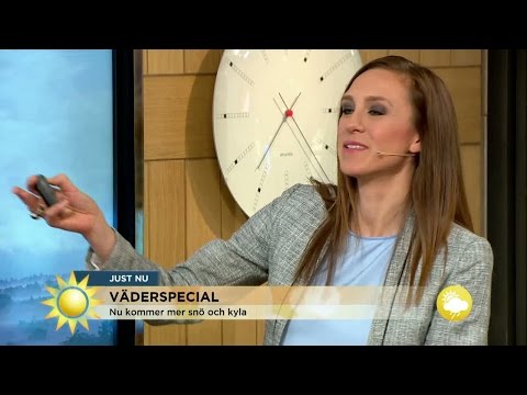 Snö eller sol? Sophia vet - Nyhetsmorgon (TV4)
