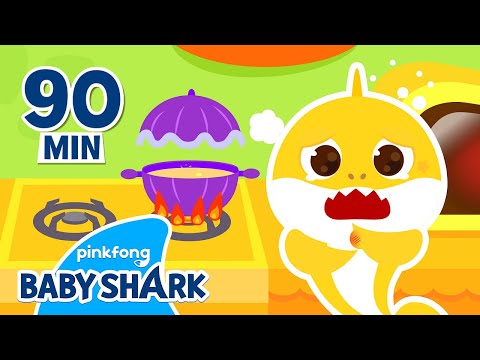 🚨WATCH OUT! Stay away from the Fire | +Compilation | Healthy Habits & Safety | Baby Shark Official