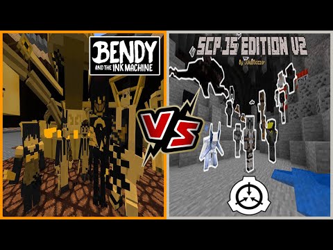 Bendy and the Ink Machine VS SCP Foundation [JS Edition V2] Minecraft