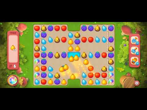 Gardenscapes Level 1980 [No booster] [Hard Level] #androidgameplay #gardenscapesgame #tranding