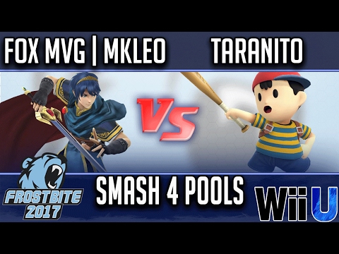 Frostbite 2017 SMASH 4 POOLS - FOX MVG | MKLeo (Marth) vs Taranito (Ness)
