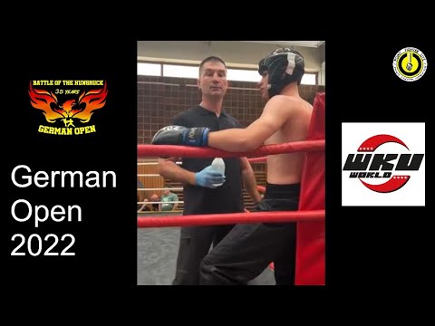 WKU Kickboxing - German Open 2022 Replay