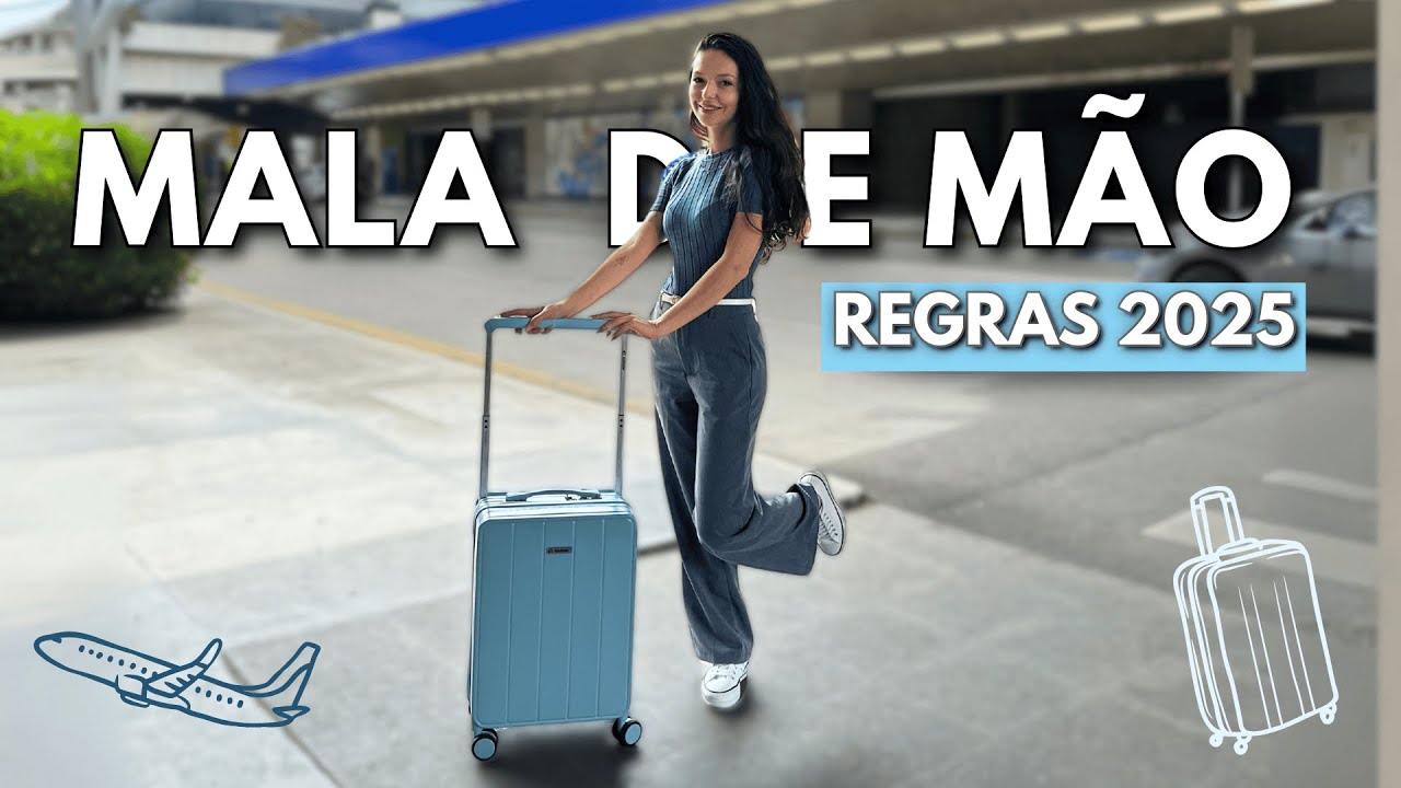 Regras da Mala de Mão 2025: Medidas, Peso, Dicas Essenciais e A MELHOR BAGAGEM que existe!