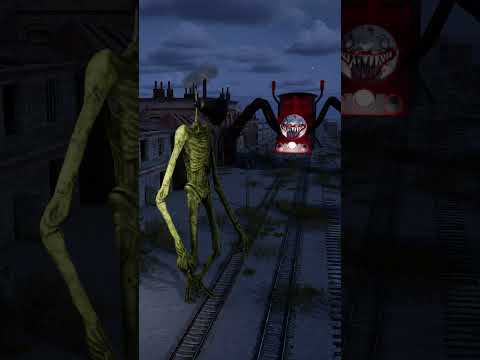 Siren Head vs Horror Choo Choo Charles｜In the Back Room