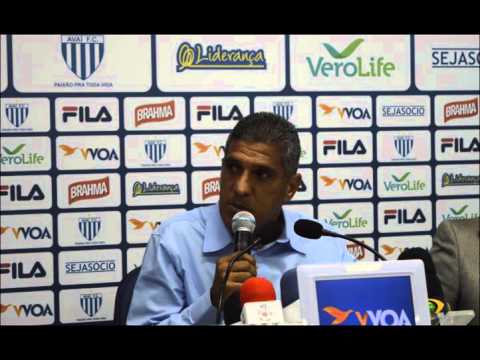 Apresentação do técnico Silas no Avaí Futebol Clube