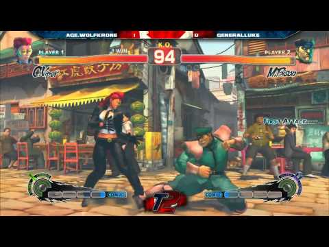 Toryuken 2 Day 1 - SSF4AE2012 - AGE.Wolfkrone vs General Luke