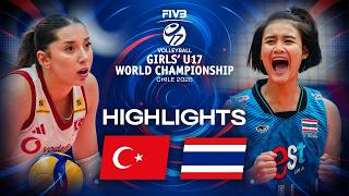 Türkiye 🇹🇷 vs. Thailand 🇹🇭 - Highlights | Pool Play | Girls' U17 World Championship 2026