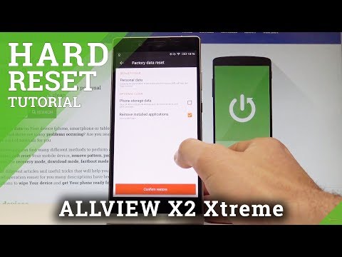 How to Factory Reset ALLVIEW X2 Xtreme - Wipe Data / Restore Data |HardReset.Info