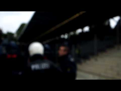 Eintracht Frankfurt U23 -  Kickers Offenbach (3:1) - OFC-Fans rufen "Judenschweine"