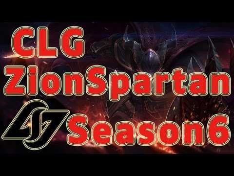 CLG ZionSpartan Pantheon TOP vs Lissandra Patch 6.3