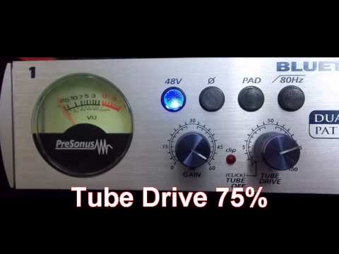 PRESONUS BLUETUBE versus Classic guitar