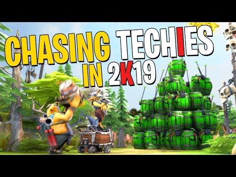 Imagine Chasing Techies in 2019 - DotA 2 Funny Moments