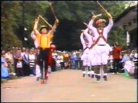 Dolphin Morris Dancers in Romania Sequence 4