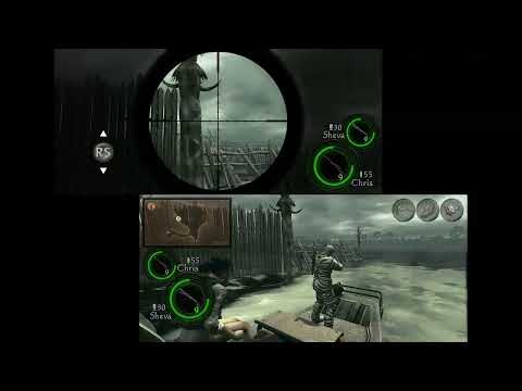 Resident Evil 5: explosive arrows don't mess around on professional