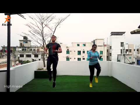 3-Minute Fat Burning Workout | ৩ মিনিটের ফ্যাট কমানোর ব্যায়াম | Tabata for Beginners