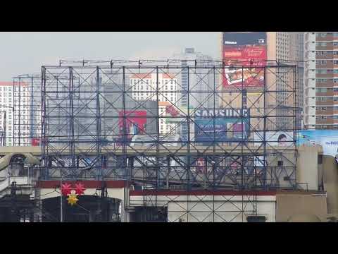 File footage - EDSA billboards (EDSA-Guadalupe, Makati; 01-25-2015) HD