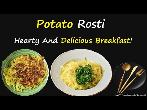 Potato rosti / Book of recipes / Bon Appetit