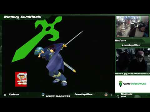 Mass Madness 23 SSBM - Kalvar (Marth) vs. Loadspiller (Ice Climbers) - Melee WSF