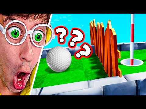 I DON'T SEE the TROLL vs BROTHER Hole 😂⛳! (impossible) - GOLF IT #19TEKENDO