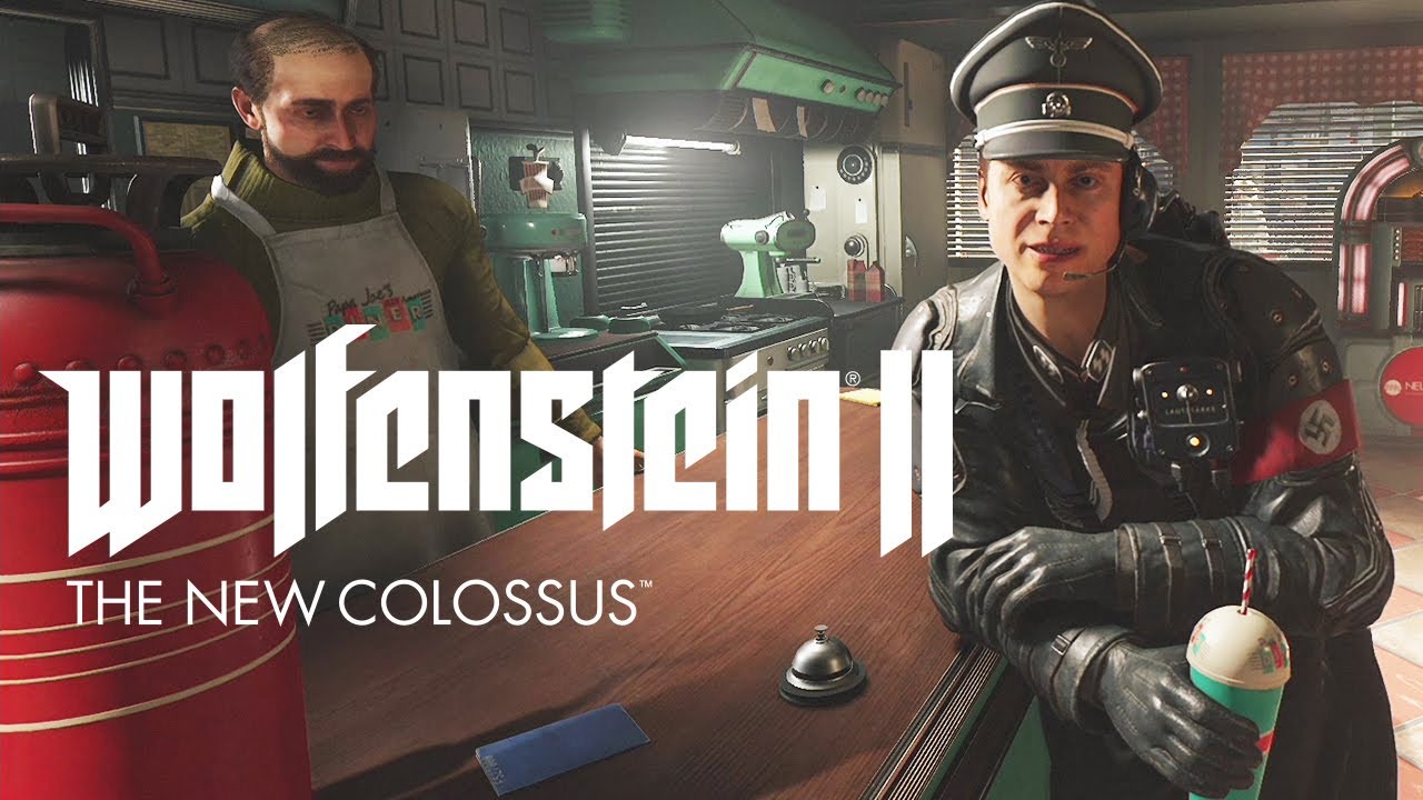 Wolfenstein II: The New Colossus â€“ Strawberry Milkshake - YouTube