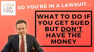 What To Do If You Get Sued But You Don