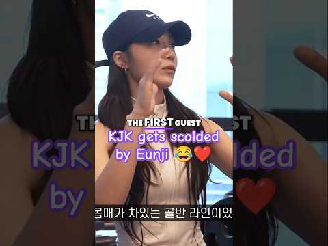 Kim Jong Kook ✨ gets scolded by Eun-ji ❤️ #eunji #kimjongkook #jungeunji #kdrama  #kdramareality